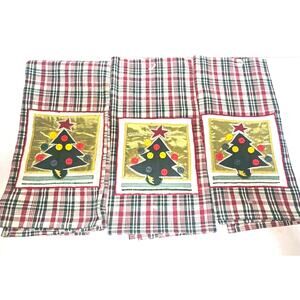 Set of 3 New Christmas Tree Kitchen Towels - Makes a Great Gift!25